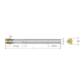 Vertical Toolholders - Carbide Cylindrical Shank  Coolant-Thru is recommended, especially when D2>0.7 x nominal thread diameter - Big-tools Industrial Supply Tools for Metal Cutting